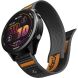 Ремінець Spigen Athlex Air для годинників Garmin з кріпленням Quick Fit 22mm (AMP11425) - Black / Orange (271431BO). Фото 3 з 14