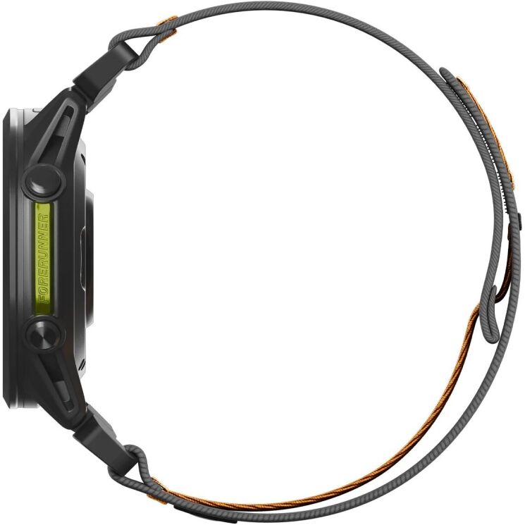 Ремінець Spigen Athlex Air для годинників Garmin з кріпленням Quick Fit 22mm (AMP11425) - Black / Orange: фото 7 з 14