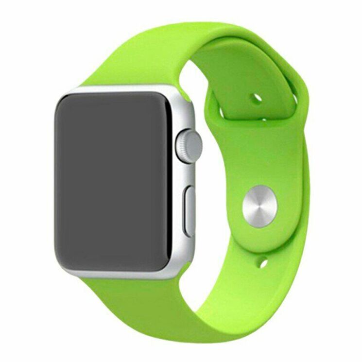 Ремешок UniCase Original Style для Apple Watch 46 / 45 / 44 / SE 44 / 42 (Series 1-3) / Ultra / Ultra 2 - Green: фото 1 из 7