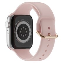 Ремінець UniCase Silicone Band для Apple Watch 38 / 40 / SE 40 / 41 mm - Light Pink: фото 1 з 7