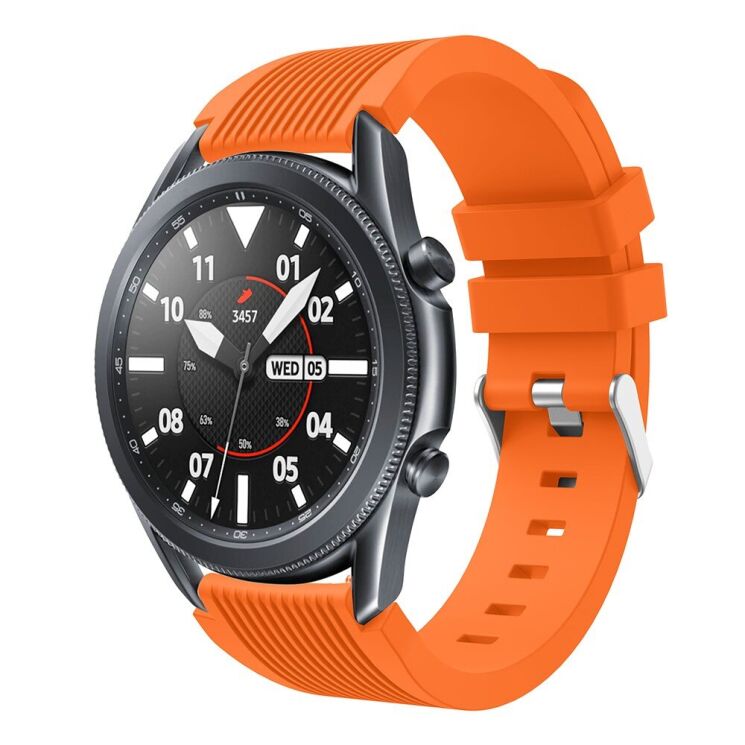 Ремешок UniCase Soft Line для Samsung Galaxy Watch 3 (45mm) - Orange: фото 4 из 4