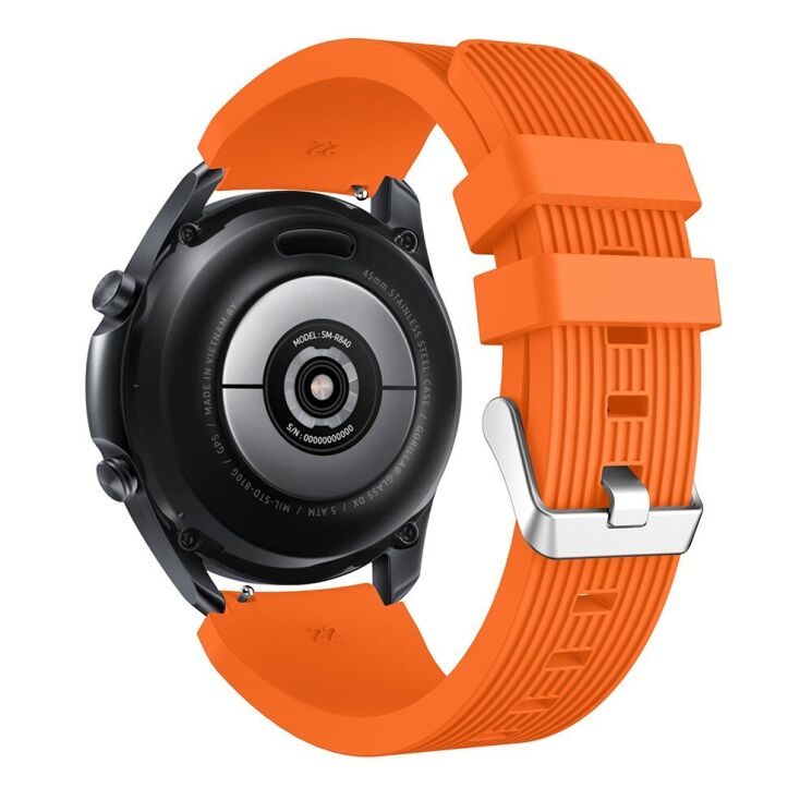 Ремешок UniCase Soft Line для Samsung Galaxy Watch 3 (45mm) - Orange: фото 1 из 4