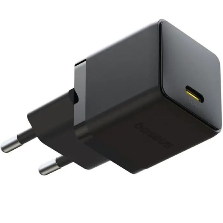 Мережевий зарядний пристрій Baseus Palm 1C (20W) P10111602113-00 - Black: фото 4 з 16