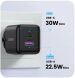 Сетевое зарядное устройство UGREEN X516 GaN 30W Type-C + USB (65014) - Black (960243B). Фото 5 из 7