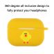 Силиконовый чехол Deexe 3D Cartoon для AirPods Pro - Yellow Chick (263214G). Фото 2 из 8