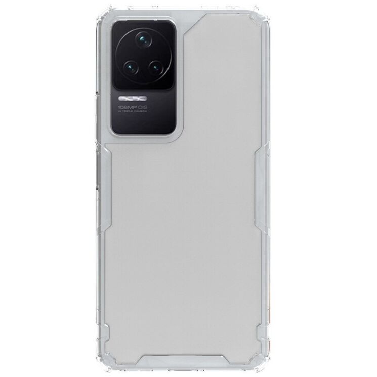 Силиконовый чехол NILLKIN Nature TPU Pro для Xiaomi Poco F4 / Redmi K40S - Transparent: фото 2 из 14