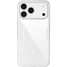 Силіконовий чохол NILLKIN Nature TPU Pro Magnetic для Apple iPhone 17 Pro - Transparent: фото 1 з 13