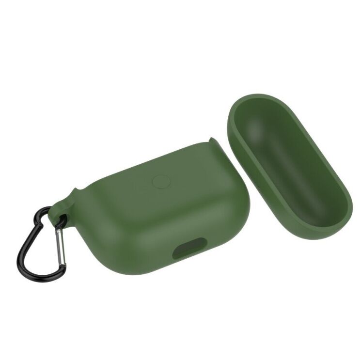 Силиконовый чехол UniCase Protective Case для Apple AirPods 3 - Army Green: фото 3 из 9