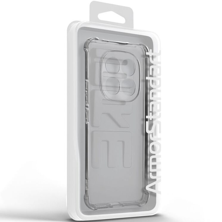 Силіконовий (TPU) чохол ArmorStandart Air Force для Xiaomi Redmi Note 15 Pro - Transparent: фото 3 з 6