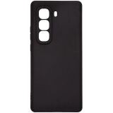 Силиконовый (TPU) чехол ArmorStandart Matte Slim Fit для Infinix Hot 50 Pro Plus - Black: фото 1 из 5