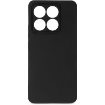 Силиконовый (TPU) чехол ArmorStandart Matte Slim Fit для Xiaomi 14T - Black: фото 1 из 5