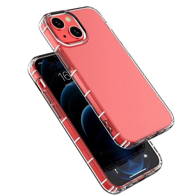 Силиконовый (TPU) чехол Deexe Clear Cover для Apple iPhone 13 mini - Transparent: фото 9 из 10