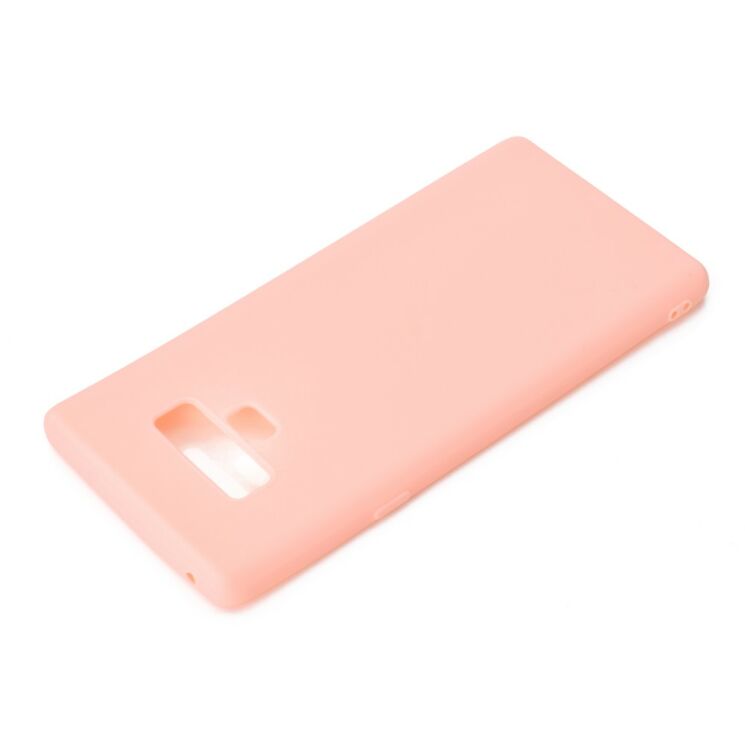 Силиконовый (TPU) чехол Deexe Matte Case для Samsung Galaxy Note 9 (N960) - Pink: фото 3 из 9