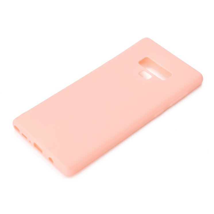 Силиконовый (TPU) чехол Deexe Matte Case для Samsung Galaxy Note 9 (N960) - Pink: фото 4 из 9
