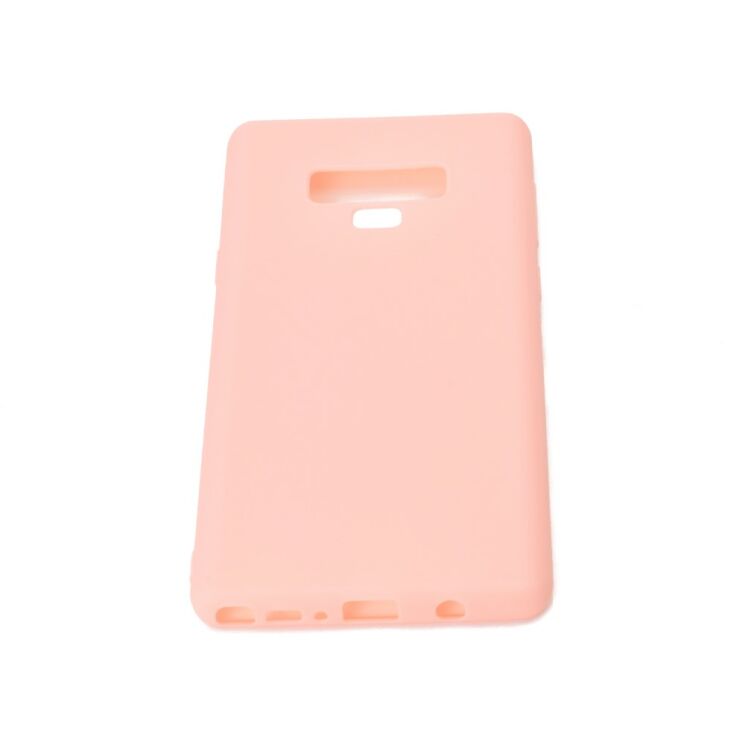 Силиконовый (TPU) чехол Deexe Matte Case для Samsung Galaxy Note 9 (N960) - Pink: фото 5 из 9