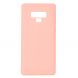 Силиконовый (TPU) чехол Deexe Matte Case для Samsung Galaxy Note 9 (N960) - Pink (158516P). Фото 2 из 9