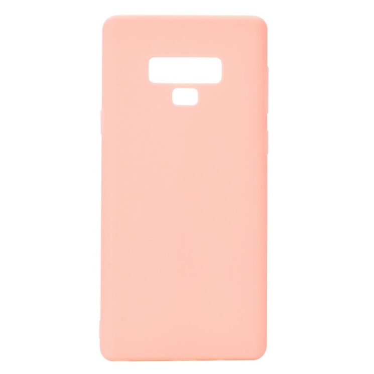 Силиконовый (TPU) чехол Deexe Matte Case для Samsung Galaxy Note 9 (N960) - Pink: фото 2 из 9