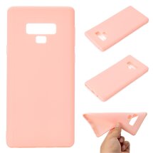 Силиконовый (TPU) чехол Deexe Matte Case для Samsung Galaxy Note 9 (N960) - Pink: фото 1 из 9
