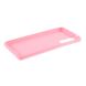 Силиконовый (TPU) чехол Deexe Matte Case для Samsung Galaxy S20 FE (G780) - Pink (251732P). Фото 6 из 6