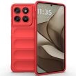 Силиконовый (TPU) чехол Deexe Terra Case для Motorola Edge 70 - Red (402124R)