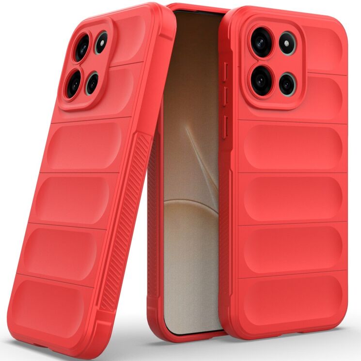 Силіконовий (TPU) чохол Deexe Terra Case для OnePlus Nord 6 / Nord CE6 - Red: фото 2 з 6