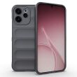 Силиконовый (TPU) чехол Deexe Terra Case для OPPO Reno 15 F - Dark Grey (405803DH)