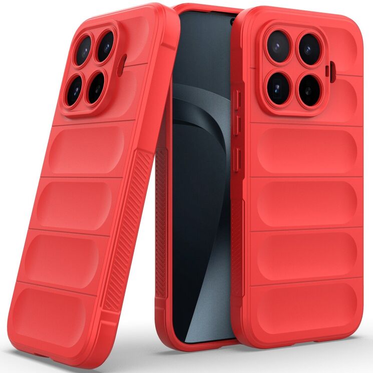 Силиконовый (TPU) чехол Deexe Terra Case для Xiaomi 17T - Red: фото 2 из 8