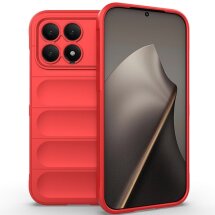 Силіконовий (TPU) чохол Deexe Terra Case для Xiaomi Poco F8 Pro - Red: фото 1 з 6