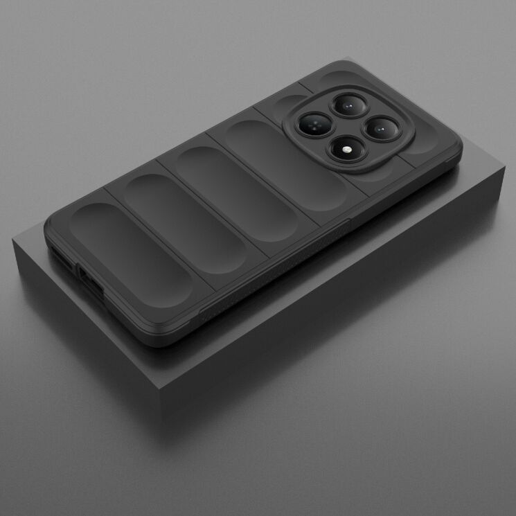 Силиконовый (TPU) чехол Deexe Terra Case для Xiaomi Redmi Note 15 - Black: фото 2 из 5