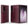 Силіконовий (TPU) чохол Deexe Terra Case (FF) для Samsung Galaxy Fold 8 - Wine Red (424508WR)