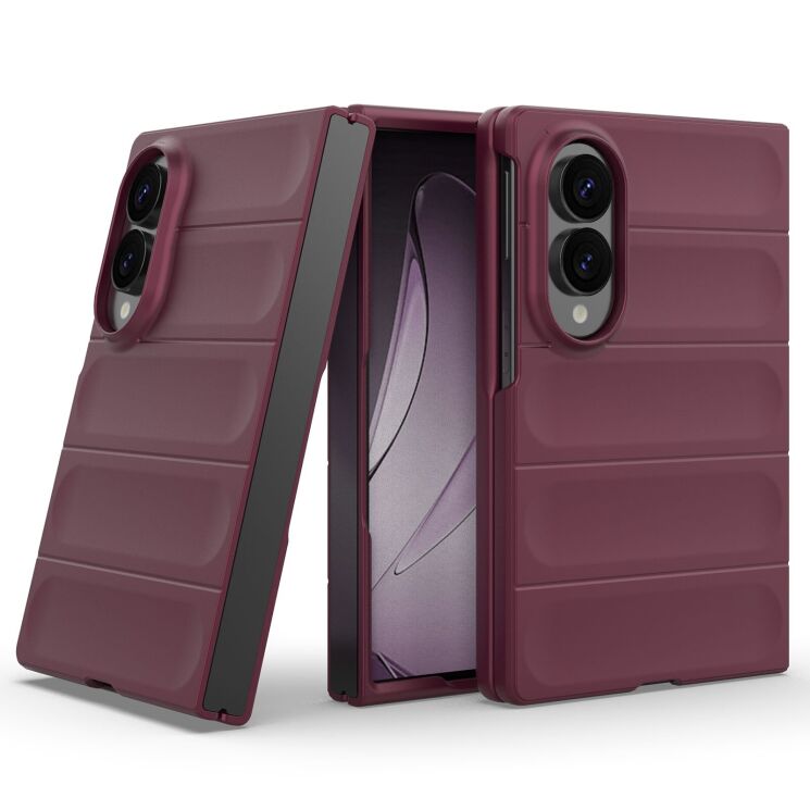 Силіконовий (TPU) чохол Deexe Terra Case (FF) для Samsung Galaxy Fold 8 - Wine Red (424508WR) Силіконовий (TPU) чохол Deexe Terra Case (FF) для Samsung Galaxy Fold 8 - Wine Red: фото 2 з 9