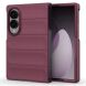 Силіконовий (TPU) чохол Deexe Terra Case (FF) для Samsung Galaxy Fold 8 - Wine Red (424508WR). Фото 4 з 9