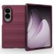 Силіконовий (TPU) чохол Deexe Terra Case (FF) для Samsung Galaxy Fold 8 - Wine Red (424508WR). Фото 3 з 9