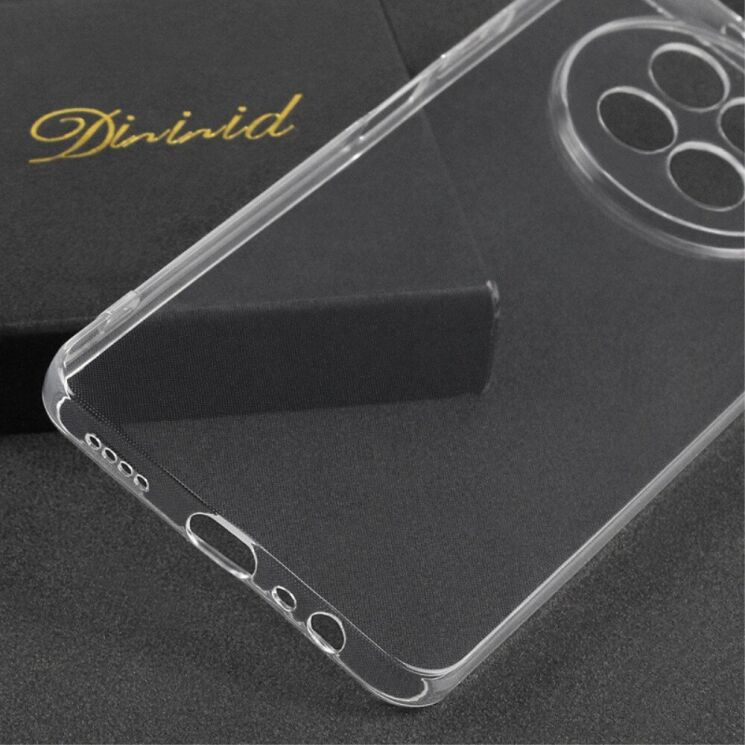 Силиконовый (TPU) чехол Deexe UltraThin для Realme 12 5G - Transparent: фото 3 из 4