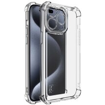 Силиконовый (TPU) чехол IMAK UX-4 Series для Apple iPhone 15 Pro Max - Transparent: фото 1 из 9