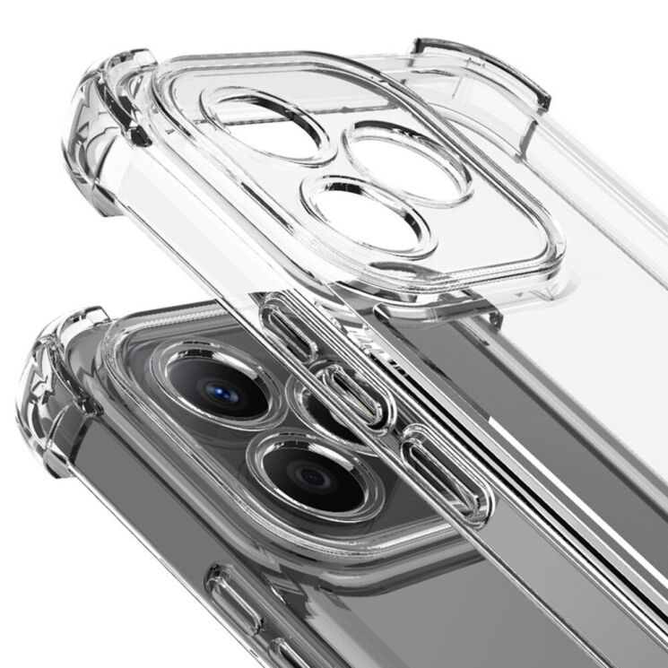 Силиконовый (TPU) чехол IMAK UX-4 Series для Apple iPhone 15 Pro Max - Transparent: фото 7 из 9