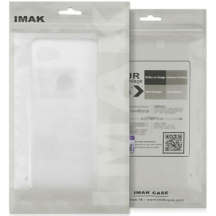 Силиконовый (TPU) чехол IMAK UX-4 Series для Apple iPhone 15 Pro Max - Transparent: фото 3 из 9