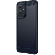 Силиконовый (TPU) чехол MOFI Carbon Fiber для Motorola Moto G55 - Blue (366126L)