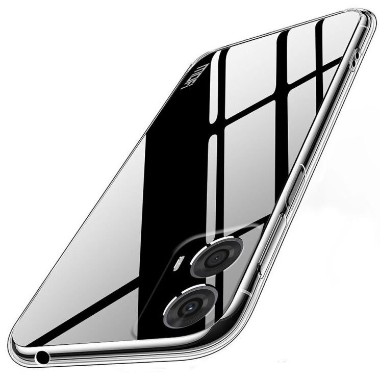 Силиконовый (TPU) чехол MOFI Thin Guard для Motorola Moto G24 Power - Transparent: фото 3 из 11