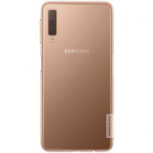 Силіконовий (TPU) чохол NILLKIN Nature для Samsung Galaxy A7 2018 (A750) - White: фото 1 з 10