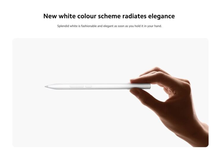 Стилус Xiaomi Focus Pen для Xiaomi Pad 7 / 7 Pro (BHR9509GL) - White: фото 5 из 10