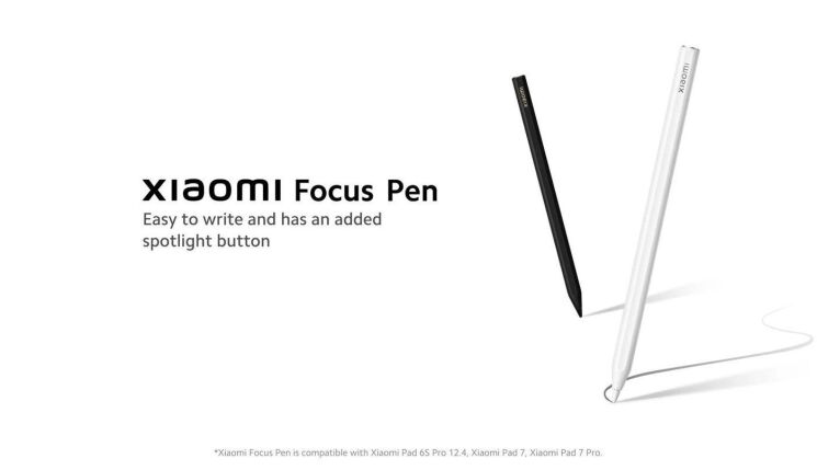 Стилус Xiaomi Focus Pen для Xiaomi Pad 7 / 7 Pro (BHR9509GL) - White: фото 4 из 10