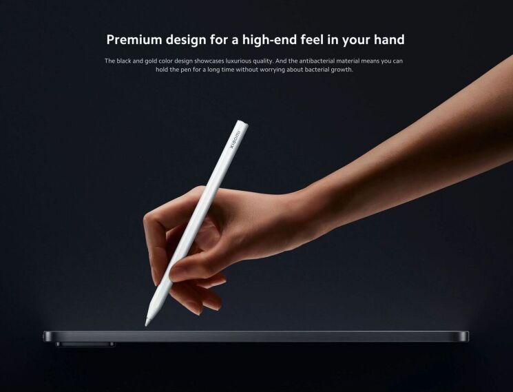Стилус Xiaomi Focus Pen для Xiaomi Pad 7 / 7 Pro (BHR9509GL) - White: фото 10 из 10