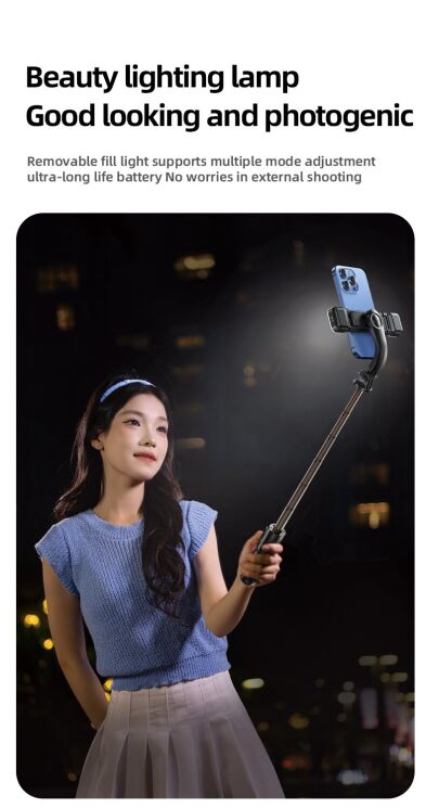 Трипод RTAKO Q10R MINI Clip - Black: фото 22 из 26