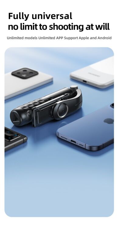 Трипод RTAKO Q10R MINI Clip - Black: фото 24 из 26