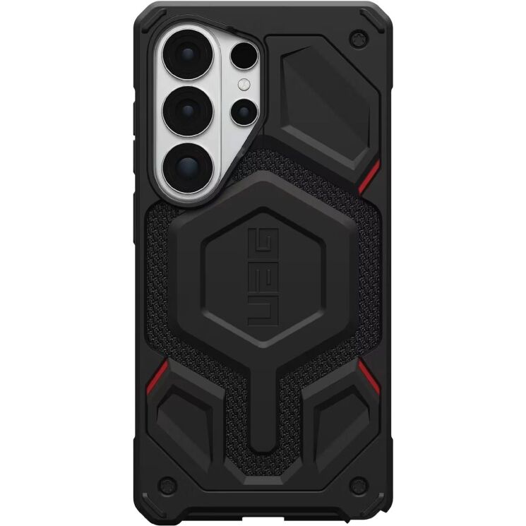 Ударопрочный чехол URBAN ARMOR GEAR (UAG) Monarch Pro Kevlar MagSafe для Samsung Galaxy S26 Ultra (S948) 214513113940 - Kevlar Black: фото 1 из 10