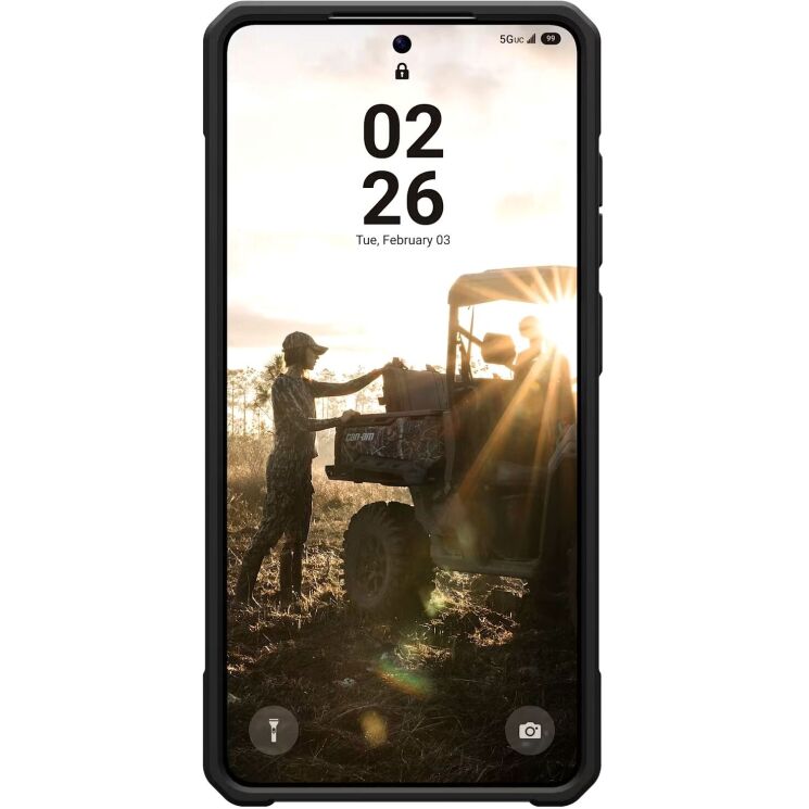 Ударопрочный чехол URBAN ARMOR GEAR (UAG) Monarch Pro Kevlar MagSafe для Samsung Galaxy S26 Ultra (S948) 214513113940 - Kevlar Black: фото 2 из 10