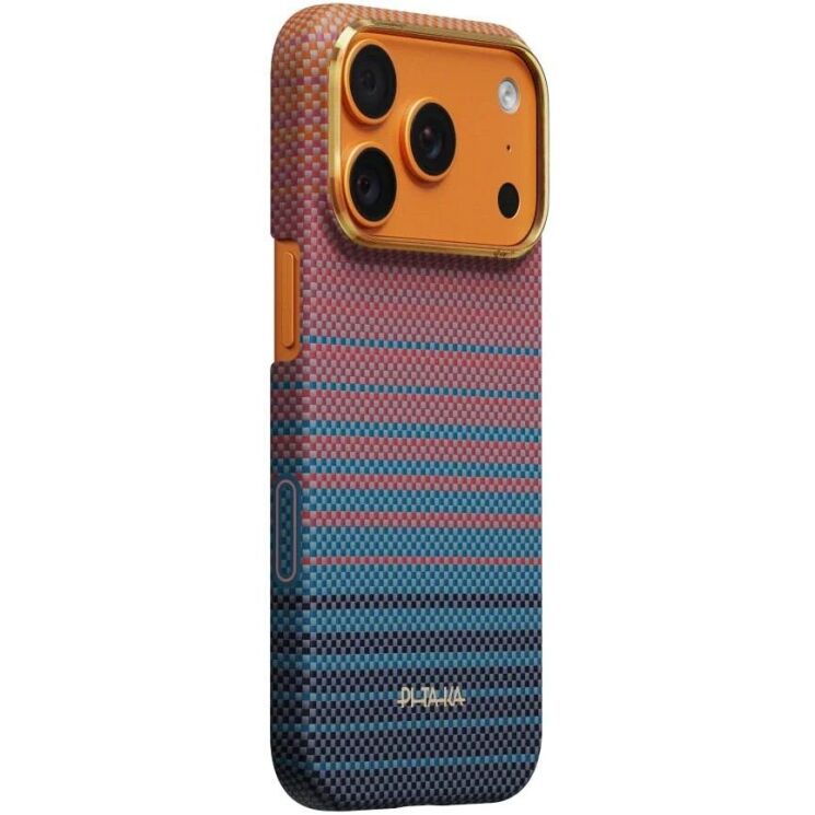 Ультратонкий чохол Pitaka Edge Case California Dream для iPhone 17 Pro (SCD1705P) - Baby Blue / Rose: фото 2 з 10