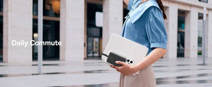 Зовнішній акумулятор Baseus Magnetic Mini 30W (10000mAh) P1002210B223-00 - White: фото 20 з 22