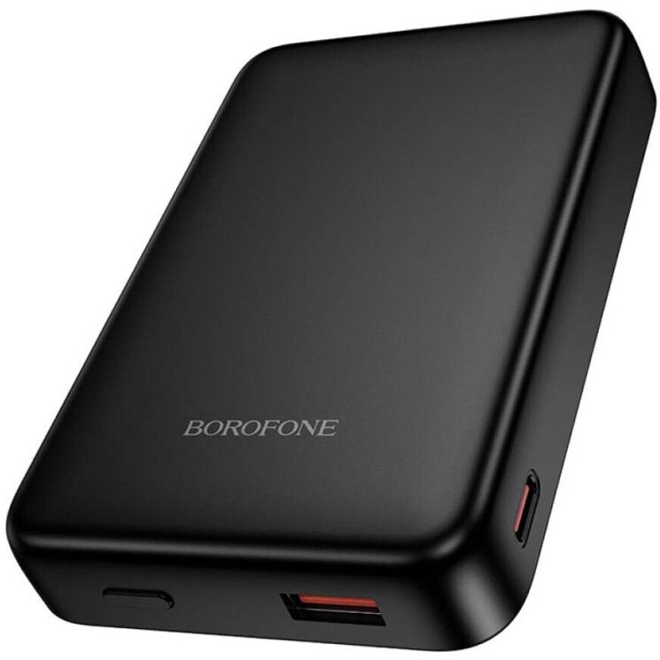 Внешний аккумулятор BOROFONE BJ82A Magnetic 22.5W+PD20W (10000mAh) - Black: фото 5 из 8